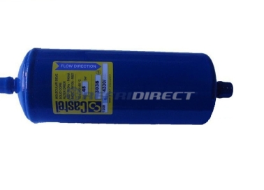 Filter for refrigerant plants Castel, anti-acid filter driers with solid core Mod. 4330/4S  1/2 ODS